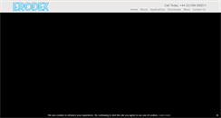 Desktop Screenshot of erodex.com
