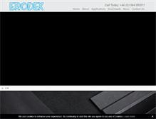 Tablet Screenshot of erodex.com